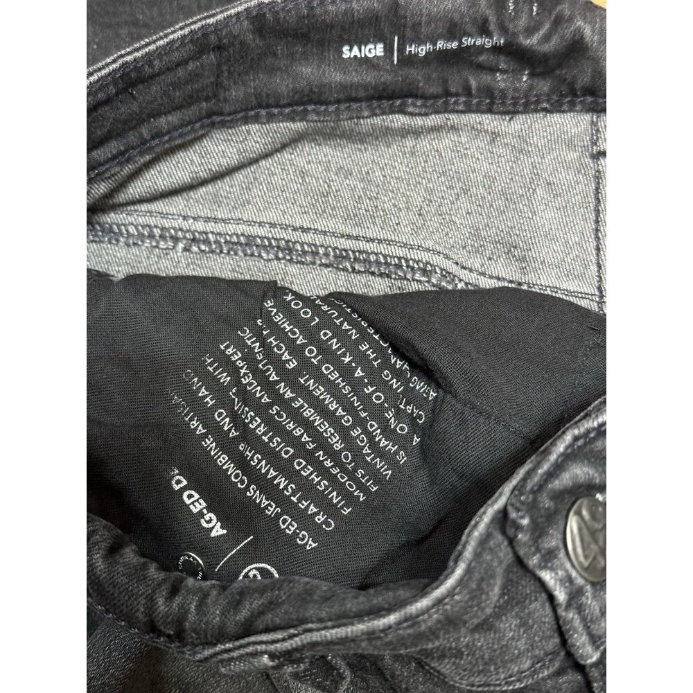 AG Adriano Goldschmied Black Jeans - Picture 6 of 10